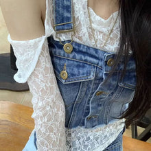 画像をギャラリービューアに読み込む, レースキャミシャツトップレデイーズカジュアかわいいTシャツファッション 通販