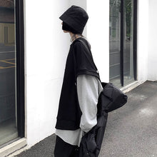 画像をギャラリービューアに読み込む, 原宿ゆったりカジュアルトップスTシャツ男女兼用かっこいいセットアップ