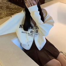 画像をギャラリービューアに読み込む, 韓国ファッションデュアル ジッパースウェットシャツパーカー原宿系ダンス洋服