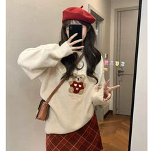 画像をギャラリービューアに読み込む, 韓国ファッションクリスマス洋服セーターレデイーズ原宿系ダンス洋服くまトップス