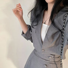 画像をギャラリービューアに読み込む, 韓国ファッションセットアップラップスカート風トップスとショートパンツ スーツワンピース通勤レデイーズ