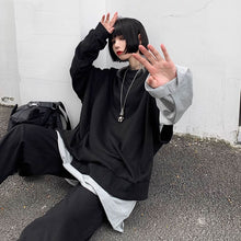 画像をギャラリービューアに読み込む, 原宿ゆったりカジュアルトップスTシャツ男女兼用かっこいいセットアップ