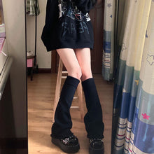 画像をギャラリービューアに読み込む, 韓国ファッションニット レッグウォーマーカジュアル