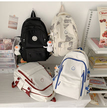 画像をギャラリービューアに読み込む, 韓国ファッション大容量 バックパック通学 女子多機能かわいいバック
