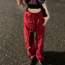 画像をギャラリービューアに読み込む, 原宿 個性派 パンツカーゴパンツストリート スケーター ステージ衣装 ダンス衣装ヒップホップ 派手 カワ な 服