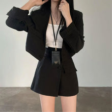 画像をギャラリービューアに読み込む, 韓国ファッションセットアップラップスカート風トップスとショートパンツ スーツワンピース通勤レデイーズ