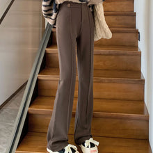 画像をギャラリービューアに読み込む, 韓国ファッションフレアパンツ ブーツカットロングパンツレデイーズカジュアルパンツ
