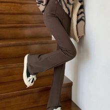 画像をギャラリービューアに読み込む, 韓国ファッションフレアパンツ ブーツカットロングパンツレデイーズカジュアルパンツ