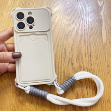 画像をギャラリービューアに読み込む, カードストラップ携帯電話ケーストラップ付きiPhone 15 iPhone 16 スマホケース韓国ファッション