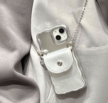 画像をギャラリービューアに読み込む, スマホケースiphone ケース カードホルダー付き 韓国風斜め掛け ケース落下防止携帯電話ケース