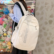 画像をギャラリービューアに読み込む, 韓国っぱリュックカジュアルバックパック通勤 通学シンプルファッション中学生と高校生バックパック