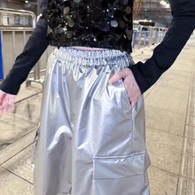 画像をギャラリービューアに読み込む, 原宿 個性派 パンツメタリックカジュアルカーゴパンツ韓国 スタイル ストリート スケーター ステージ衣装 ダンス衣装