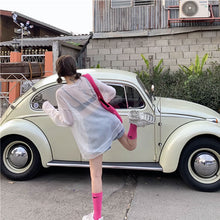 画像をギャラリービューアに読み込む, 長袖 メッシュトップス 透け感ダンス 衣装 個性的 服 ストリート系シャツレディース韓国ファッション