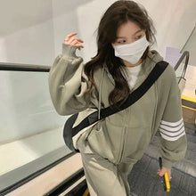 画像をギャラリービューアに読み込む, 上下2点セット韓国ファッショントップスとパンツオーバーサイズレデイーズカジュアル