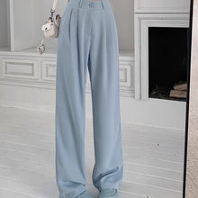 画像をギャラリービューアに読み込む, 韓国ファッションフレアパンツ美脚見えカジュアルレデイーズ気質パンツレデイーズハイウエストパンツ