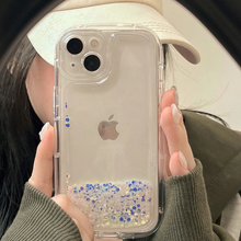 画像をギャラリービューアに読み込む, シンプルなファッションのiphoneケースiphoneケース 動く 液体 ウォーター 可愛い スマホグッズ ス シリコンiphoneケース