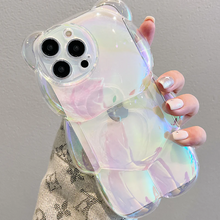 画像をギャラリービューアに読み込む, ファッション iphone ケース可愛らしいiphoneケースくま オーロラ iphoneケース