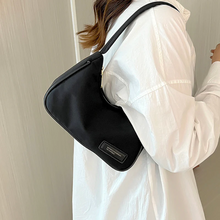 画像をギャラリービューアに読み込む, すべてマッチショルダーバッグハンドキャリー小さなバッグナイロン ワンショルダー ハンドバッグ ミニバッグ 鞄 シンプル ベーシック カジュアル