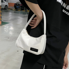 画像をギャラリービューアに読み込む, すべてマッチショルダーバッグハンドキャリー小さなバッグナイロン ワンショルダー ハンドバッグ ミニバッグ 鞄 シンプル ベーシック カジュアル