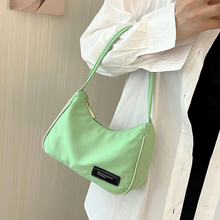 画像をギャラリービューアに読み込む, すべてマッチショルダーバッグハンドキャリー小さなバッグナイロン ワンショルダー ハンドバッグ ミニバッグ 鞄 シンプル ベーシック カジュアル