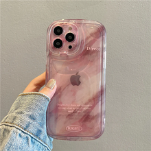画像をギャラリービューアに読み込む, 韓国風デザインでトレンドライクに水彩画のようなおしゃれなカラーiphoneケーススマホケースシリコン ケース