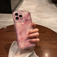 画像をギャラリービューアに読み込む, 韓国風デザインでトレンドライクに水彩画のようなおしゃれなカラーiphoneケーススマホケースシリコン ケース