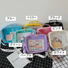 画像をギャラリービューアに読み込む, 新しい韓国語バージョンの透明バックパックシングルショルダーバックパックショルダーバッグメッセンジャーバッグ人形バッグ大容量バッグかわいい学生通学