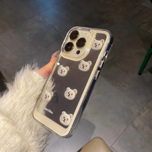 画像をギャラリービューアに読み込む, 韓国ファッションくま ミラー iphoneケースアニマル 鏡スマホケースかわいいケースiPhone 15