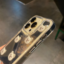 画像をギャラリービューアに読み込む, 韓国ファッションくま ミラー iphoneケースアニマル 鏡スマホケースかわいいケースiPhone 15