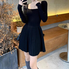 画像をギャラリービューアに読み込む, ニットセーターワンピースカジュアルレデイーズ気質韓国ファッション