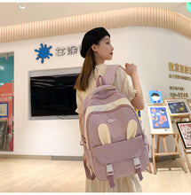 画像をギャラリービューアに読み込む, 大容量防水リュックかわいいサうさ耳バックパック学生通学韓国ファッションカレッジ風