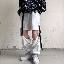 画像をギャラリービューアに読み込む, 韓国 スタイル ストリート スケーター ステージ衣装 ダンス衣装 ロングパンツ原宿 個性派 パンツカーゴパンツ