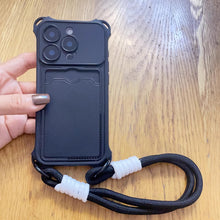 画像をギャラリービューアに読み込む, カードストラップ携帯電話ケーストラップ付きiPhone 15 iPhone 16 スマホケース韓国ファッション