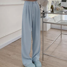 画像をギャラリービューアに読み込む, 韓国ファッションフレアパンツ美脚見えカジュアルレデイーズ気質パンツレデイーズハイウエストパンツ