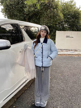 画像をギャラリービューアに読み込む, Poloポロカラーコットンコート秋冬厚くて暖かいルーズコットンコート韓国ファッションレデイーズカジュアトップス