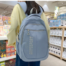 画像をギャラリービューアに読み込む, 韓国っぱリュックカジュアルバックパック通勤 通学シンプルファッション中学生と高校生バックパック