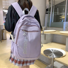 画像をギャラリービューアに読み込む, 韓国っぱリュックカジュアルバックパック通勤 通学シンプルファッション中学生と高校生バックパック