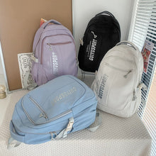 画像をギャラリービューアに読み込む, 韓国っぱリュックカジュアルバックパック通勤 通学シンプルファッション中学生と高校生バックパック