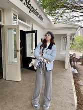 画像をギャラリービューアに読み込む, Poloポロカラーコットンコート秋冬厚くて暖かいルーズコットンコート韓国ファッションレデイーズカジュアトップス