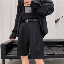 画像をギャラリービューアに読み込む, ストリート系スーツパンツショート丈ゆったりパンツメンズ