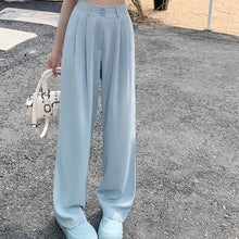 画像をギャラリービューアに読み込む, 韓国ファッションフレアパンツ美脚見えカジュアルレデイーズ気質パンツレデイーズハイウエストパンツ