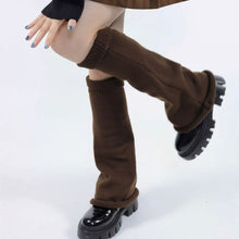 画像をギャラリービューアに読み込む, 韓国ファッションニット レッグウォーマーカジュアル