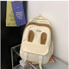 画像をギャラリービューアに読み込む, かわいいリュック防水バックパック通勤 通学 カジュアル軽量シンプル バック 個性派 バック うさぎの耳付き学生用