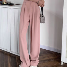 画像をギャラリービューアに読み込む, 韓国ファッションフレアパンツ美脚見えカジュアルレデイーズ気質パンツレデイーズハイウエストパンツ