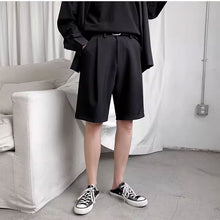 画像をギャラリービューアに読み込む, ストリート系スーツパンツショート丈ゆったりパンツメンズ