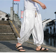 画像をギャラリービューアに読み込む, ストリート系シンプルゆったりカジュアルパンツメンズクールな生地ドラゴンパターン