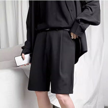 画像をギャラリービューアに読み込む, ストリート系スーツパンツショート丈ゆったりパンツメンズ