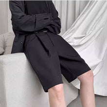 画像をギャラリービューアに読み込む, ストリート系スーツパンツショート丈ゆったりパンツメンズ