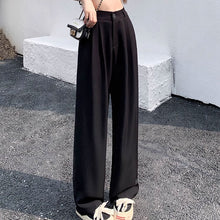 画像をギャラリービューアに読み込む, 韓国ファッションフレアパンツ美脚見えカジュアルレデイーズ気質パンツレデイーズハイウエストパンツ