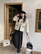 画像をギャラリービューアに読み込む, Poloポロカラーコットンコート秋冬厚くて暖かいルーズコットンコート韓国ファッションレデイーズカジュアトップス